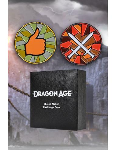 Dragon Age moneda Choice Maker Challenge Coin