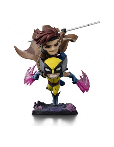 X-Men 97 Minifigura Mini Co. PVC Gambit and Wolverine 23 cm
