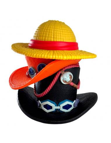 Figura Hucha Pila Sombreros One Piece 16cm