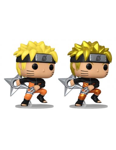Naruto POP! Animation Vinyl Figura Naruto(Shrkn) w/CH 9 cm Surtido (6)