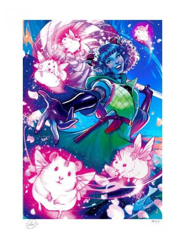 Critical Role Litografia Jester Lavorre: Heart of Chaos 46 x 61 cm - sin marco