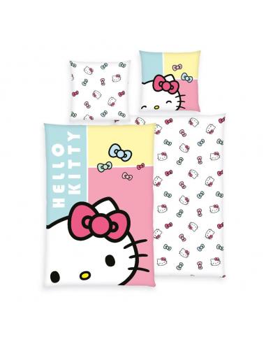 Hello Kitty Funda Nórdica Hello Kitty Bow 135 x 200 cm / 80 x 80 cm