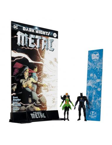 DC Direct Page Punchers Pack de 2 Figuras Batman of Earth-44 & Batman of Earth-11 (Dark Nights: Metal) 8 cm