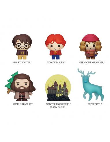Harry Potter Imáns 3D Christmas Series Expositor (12)