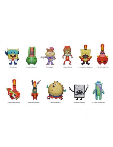 Bob Esponja Colgantes PVC 3D Series 6 Expositor (24)