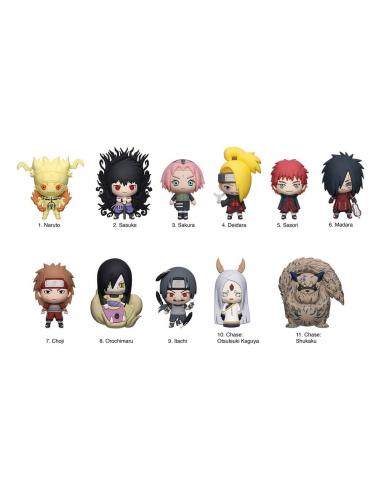Naruto Colgantes PVC 3D Series 6 Expositor (24)