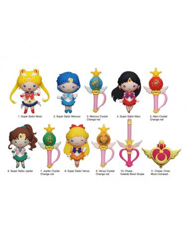 Sailor Moon Colgantes PVC 3D Series 7 Expositor (24)