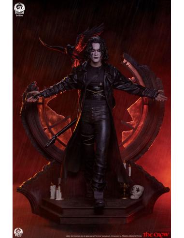 El cuervo Estatua Epic Series 1/3 Crow Deluxe Edition 66 cm