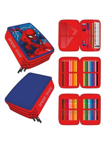 Plumier Spiderman Marvel triple