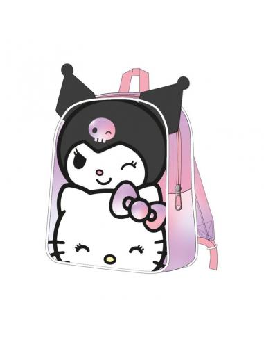 Mochila Kuromi Hello Kitty 27cm