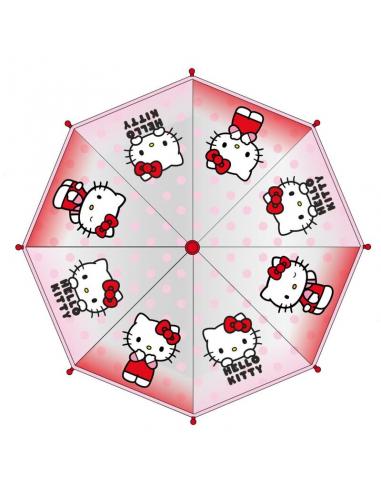 Paraguas manual burbuja Hello Kitty
