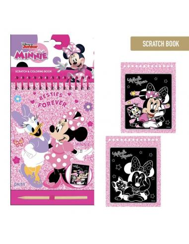 Set papeleria scratch Minnie Disney