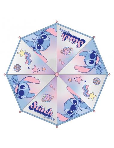 Paraguas manual burbuja Stitch Disney