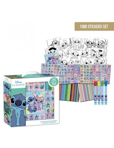 Set pegatinas Stitch Disney 1000pzs