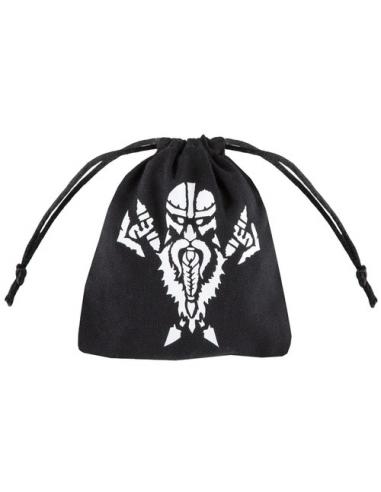 QW BOLSA DADOS DWARVEN NEGRA