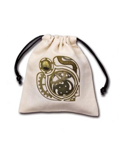 QW BOLSA DADOS STEAMPUNK BEIGE