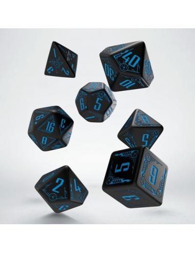 QW DADOS GALACTIC BLACK & BLUE SET (7)