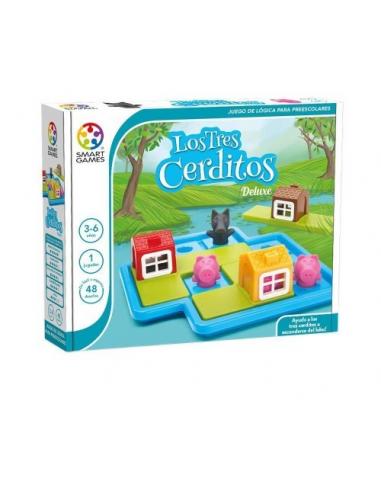 SMART GAMES: LOS TRES CERDITOS DELUXE
