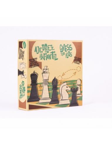 OCACHESS AJEDREZ PINTABLE PARA NIÑOS DIDACTICO
