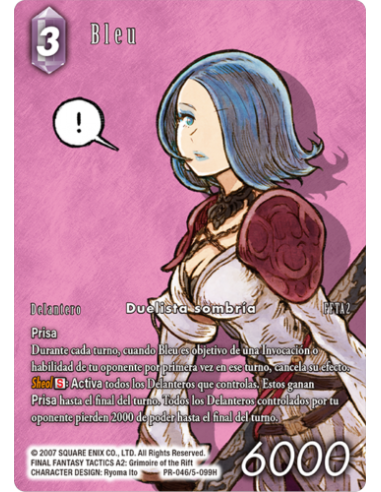 FINAL FANTASY TCG KIT TORNEO BLEU (25+25)