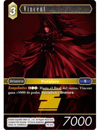 FINAL FANTASY TCG KIT TORNEO VINCENT V1 (25+25)