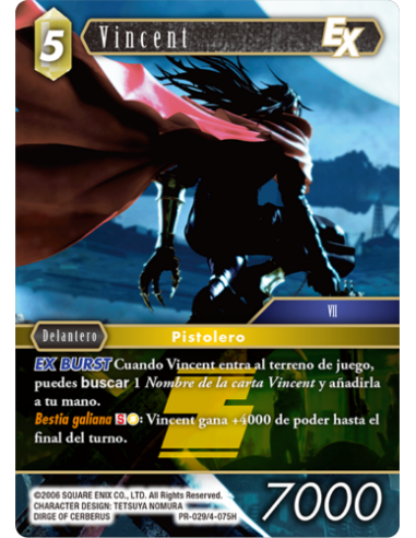FINAL FANTASY TCG KIT TORNEO VINCENT V2 (25+25)