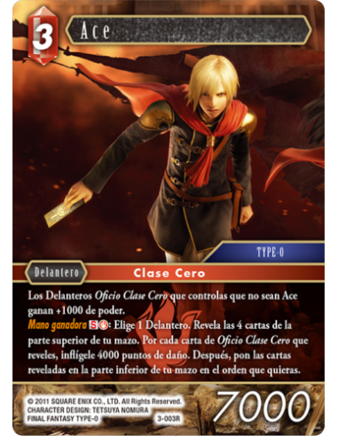 FINAL FANTASY TCG KIT TORNEO ACE (25+25)