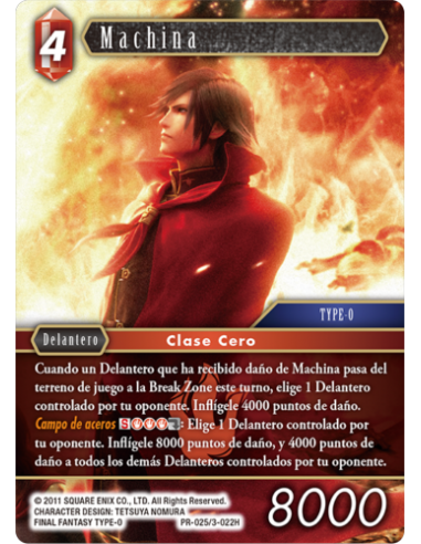 FINAL FANTASY TCG KIT TORNEO MACHINA (25+25)