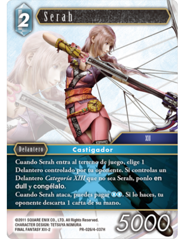 FINAL FANTASY TCG KIT TORNEO SERAH (25+25)
