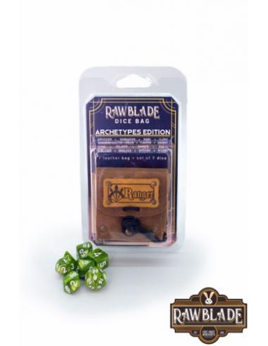 RAWBLADE DADOS + BOLSA DE CUERO RANGER (7)