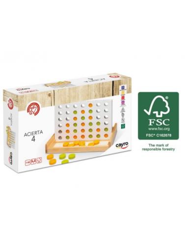 ACIERTA 4 MADERA (FSC )