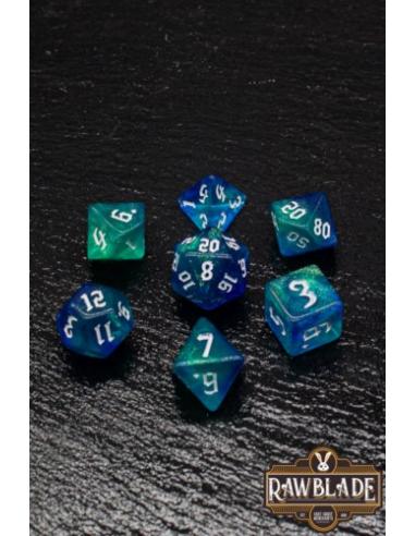 RAWBLADE GOTHIC SET DADOS BLUE (7)