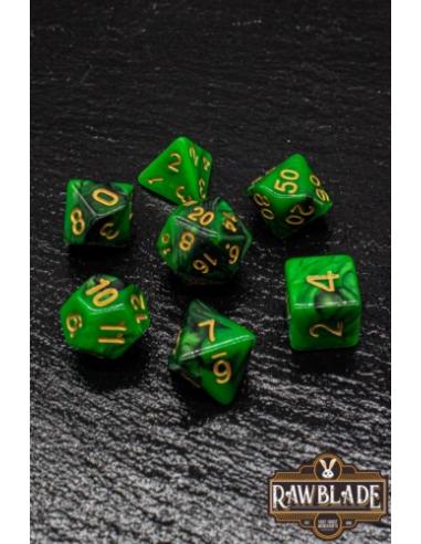RAWBLADE MARBLE SET DADOS GREE/BLA (7)