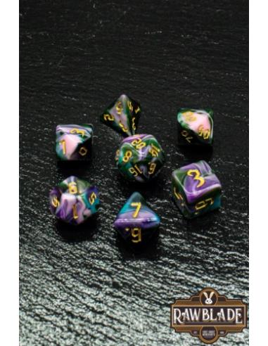 RAWBLADE MARBLE 4 CO SET DADOS COSMIC (7)