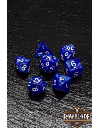 RAWBLADE MARBLE SET DADOS DARK NAVY  (7)