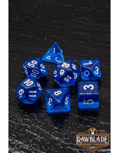 RAWBLADE TRANSPARENT SET DADOSBLUE (7)