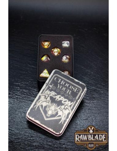 RAWBLADE DADOS LATAS CHOOSE YOUR WEAPON (7)