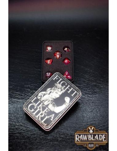 RAWBLADE DADOS LATAS FIGHT LIKE A GIRL (7)