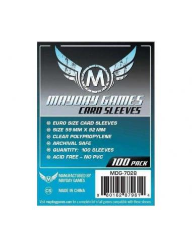 FUNDA MAYDAY EURO CARD 59 MM X 92 MM (100)
