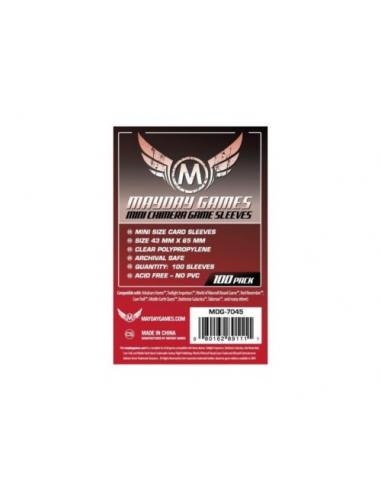FUNDA MAYDAY MINI CHIMERA 43 MM X 65 MM (100)