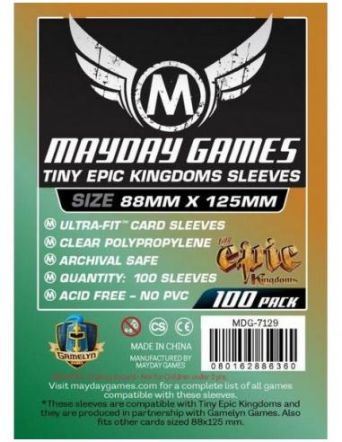 FUNDA MAYDAY TINY EPIC KINGDOM 88 X125 MM (100)