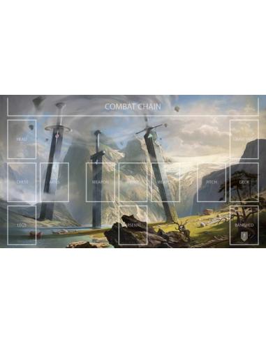 TAPETE KRAKEN TCG FB COMBAT BLADES  61 X 35 CM