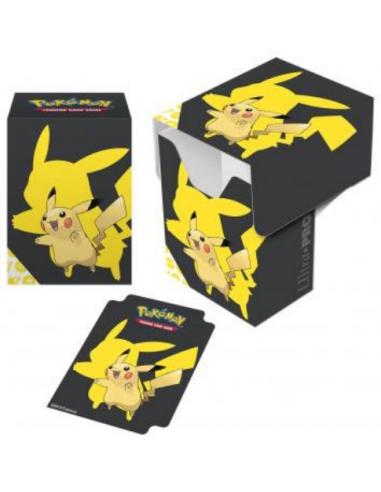 UP DECKBOX POKEMON PIKACHU BLACK