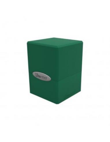 UP DECKBOX SATIN CUBE GREEN