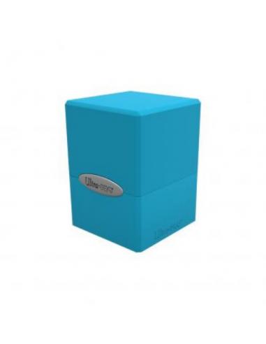 UP DECKBOX SATIN CUBE SKY BLUE