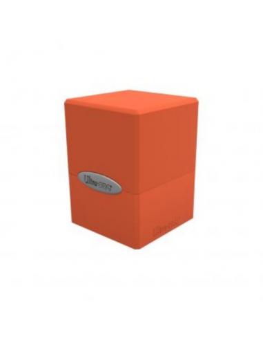 UP DECKBOX SATIN CUBE ORANGE