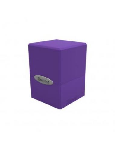UP DECKBOX SATIN CUBE PURPLE