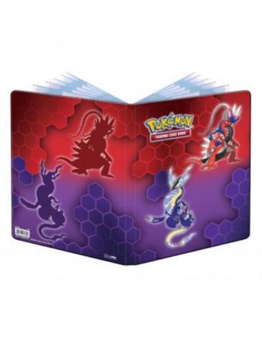 UP PORTAFOLIO 9 BOLSILLOS POKEMON KORAIDON Y MIRAI