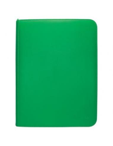UP CARPETA 9 BOLSILLOS CREMALLERA GREEN