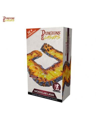 DUNGEON & LASERS: MODULAR LAVA